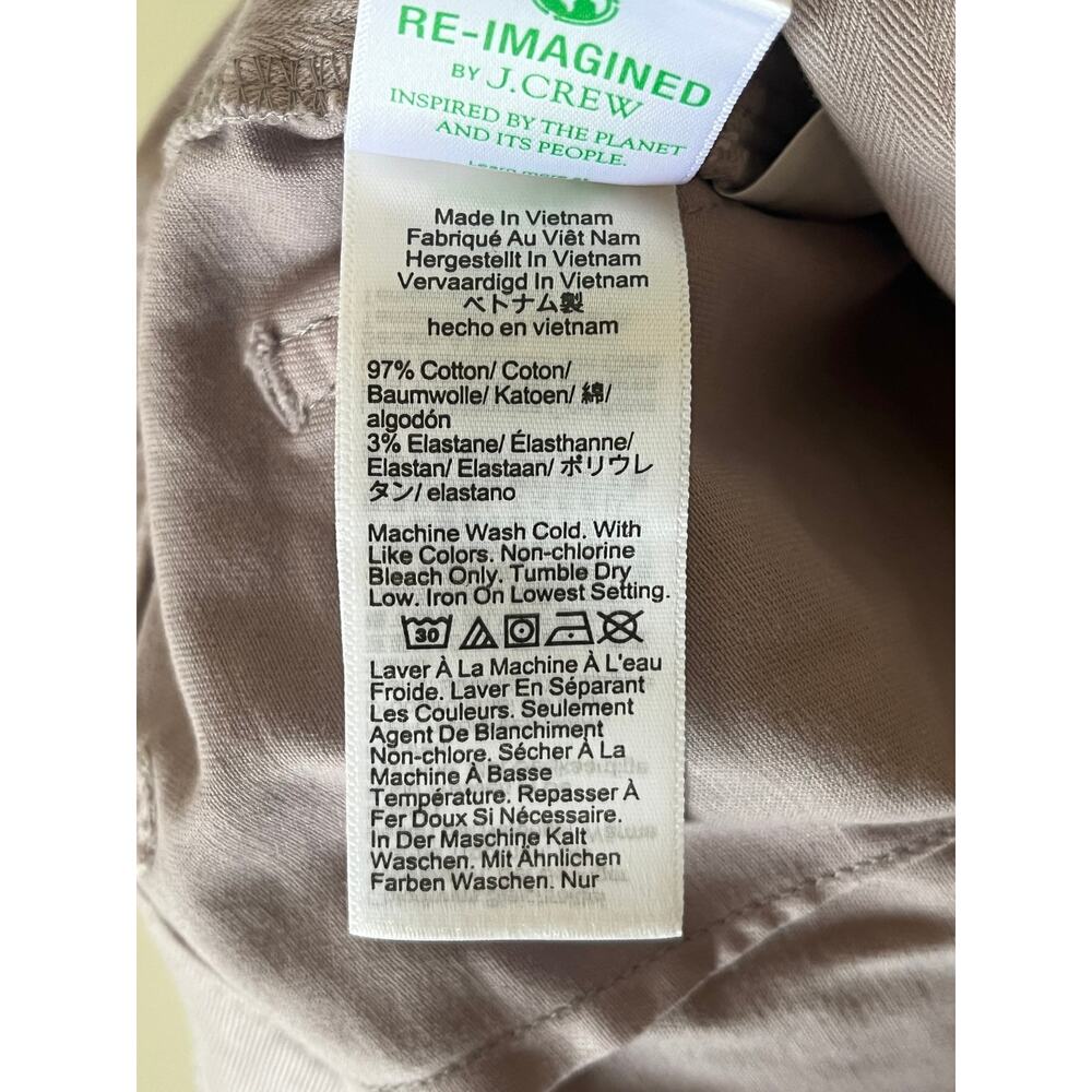 J. Crew Zoe barrel pant in chino - Picture 10 of 11